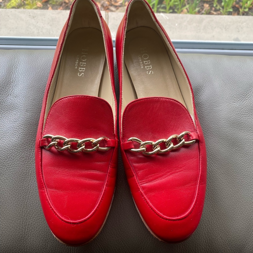 Shoes only worn indoors. Very comfortable. UK brand.